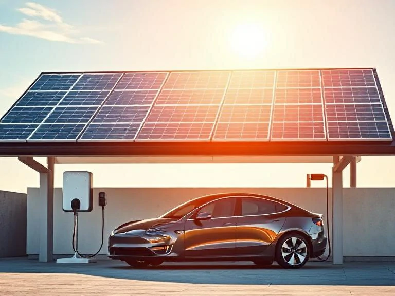 how many solar panels to charge a Tesla