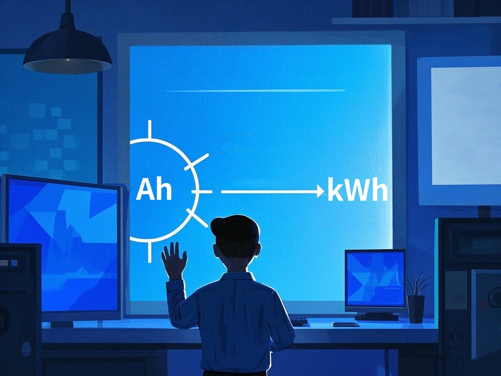 kwh to amp hours