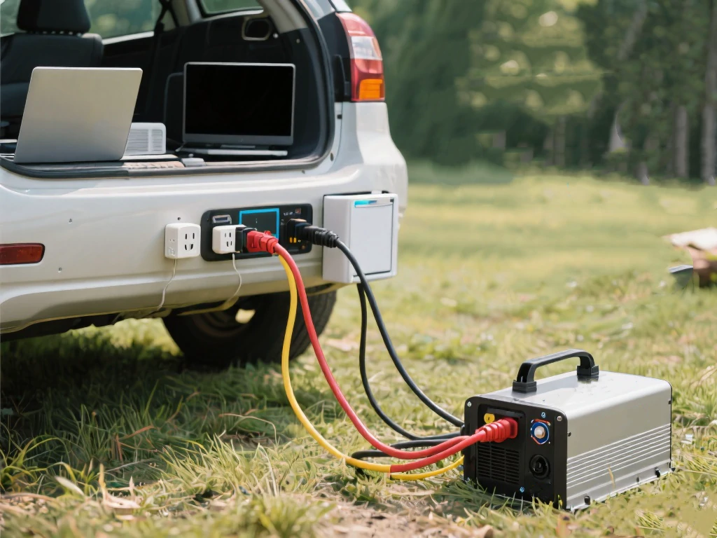 car battery to power inverter