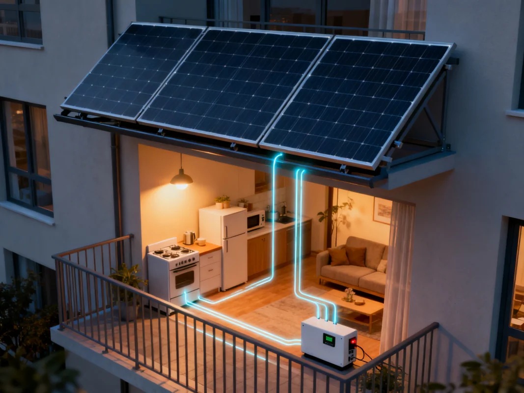 fotovoltaico da balcone