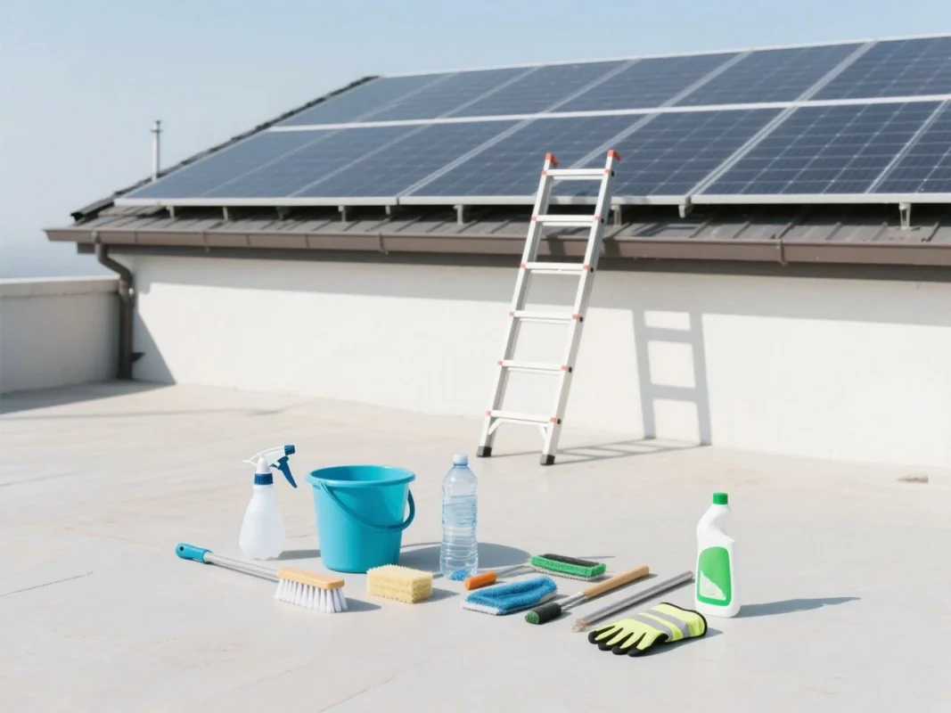 pulire pannelli fotovoltaici