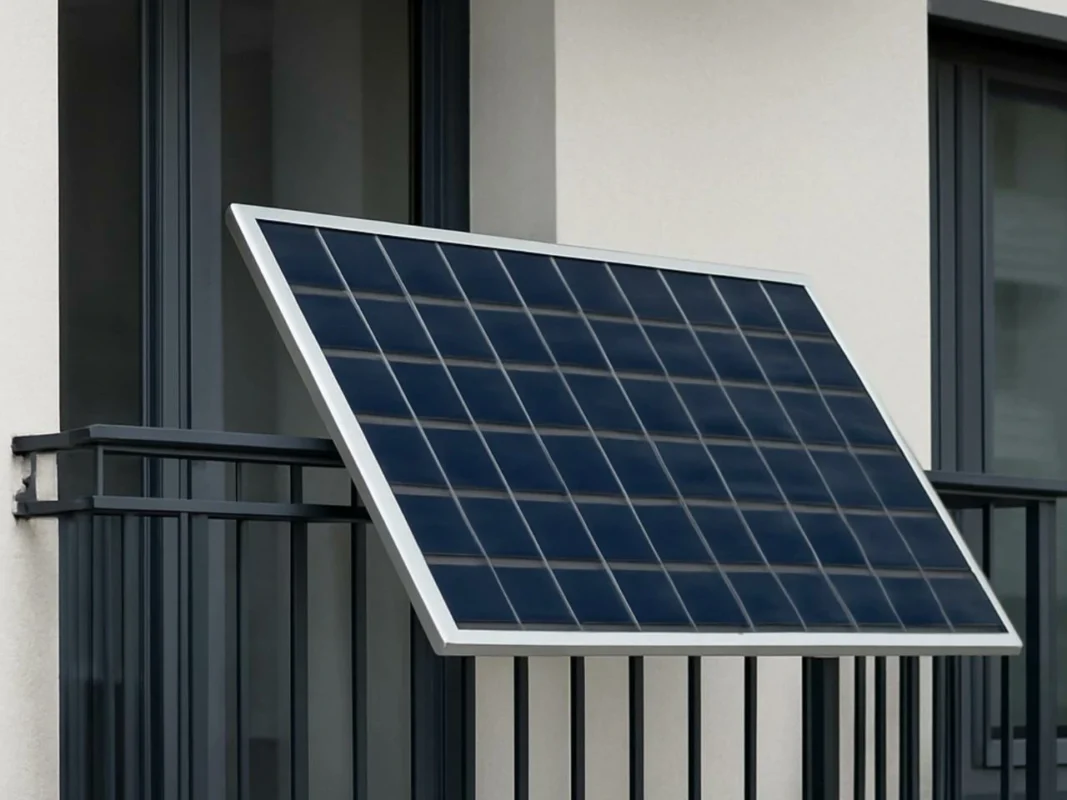 pannello fotovoltaico da balcone