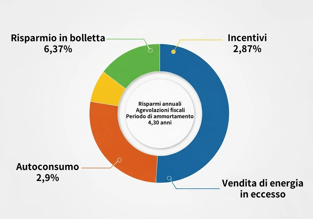 costi impianto fotovoltaico 6 kw