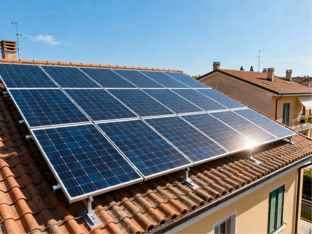 inclinazione pannelli fotovoltaici