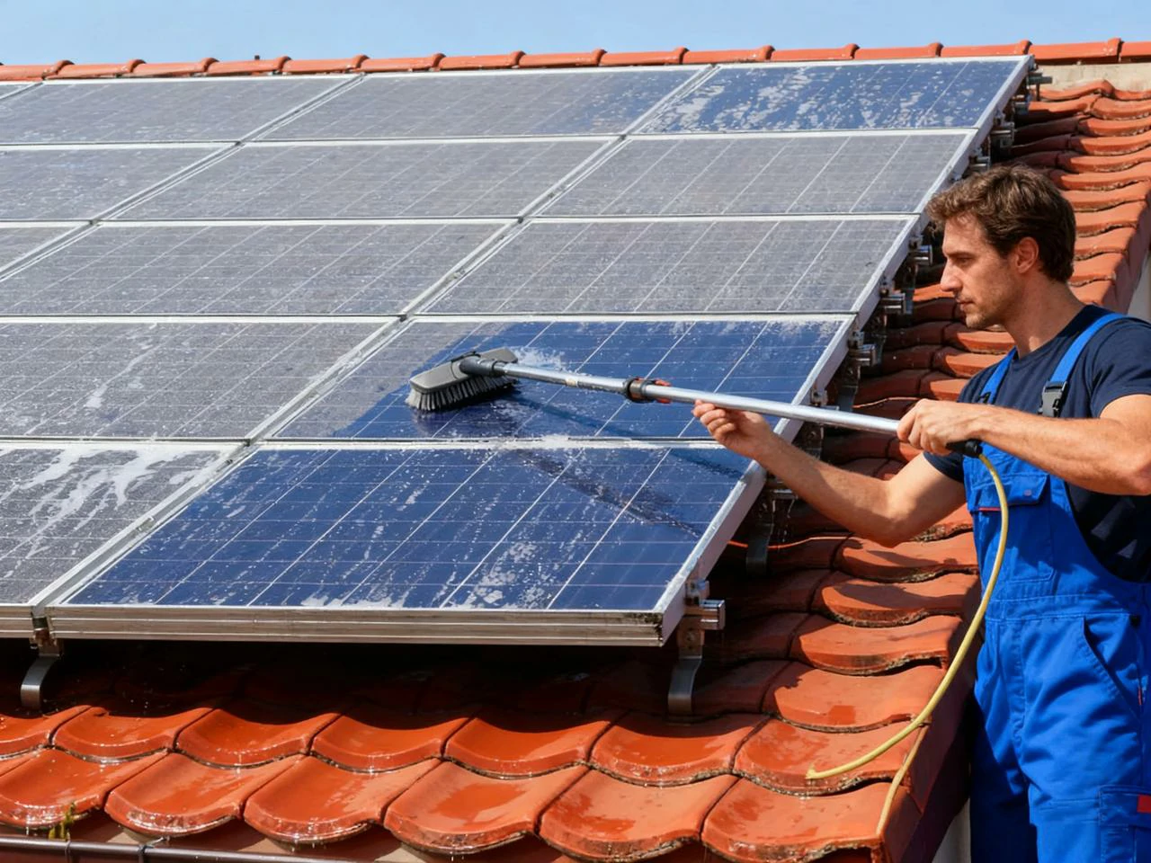 pulizia pannelli fotovoltaici