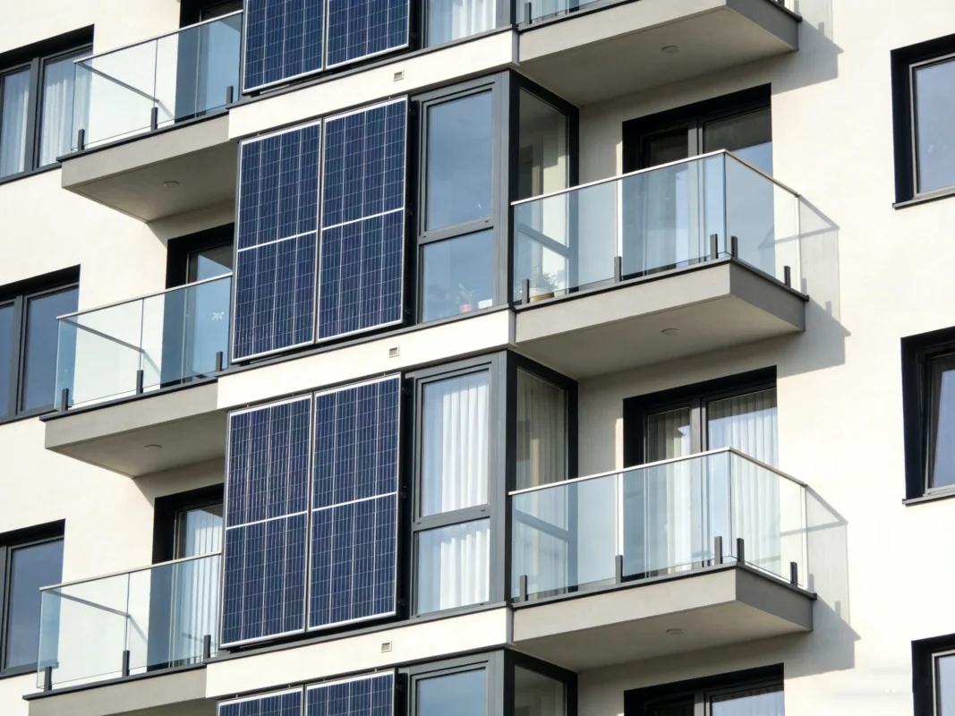 pannelli fotovoltaici per facciate verticali