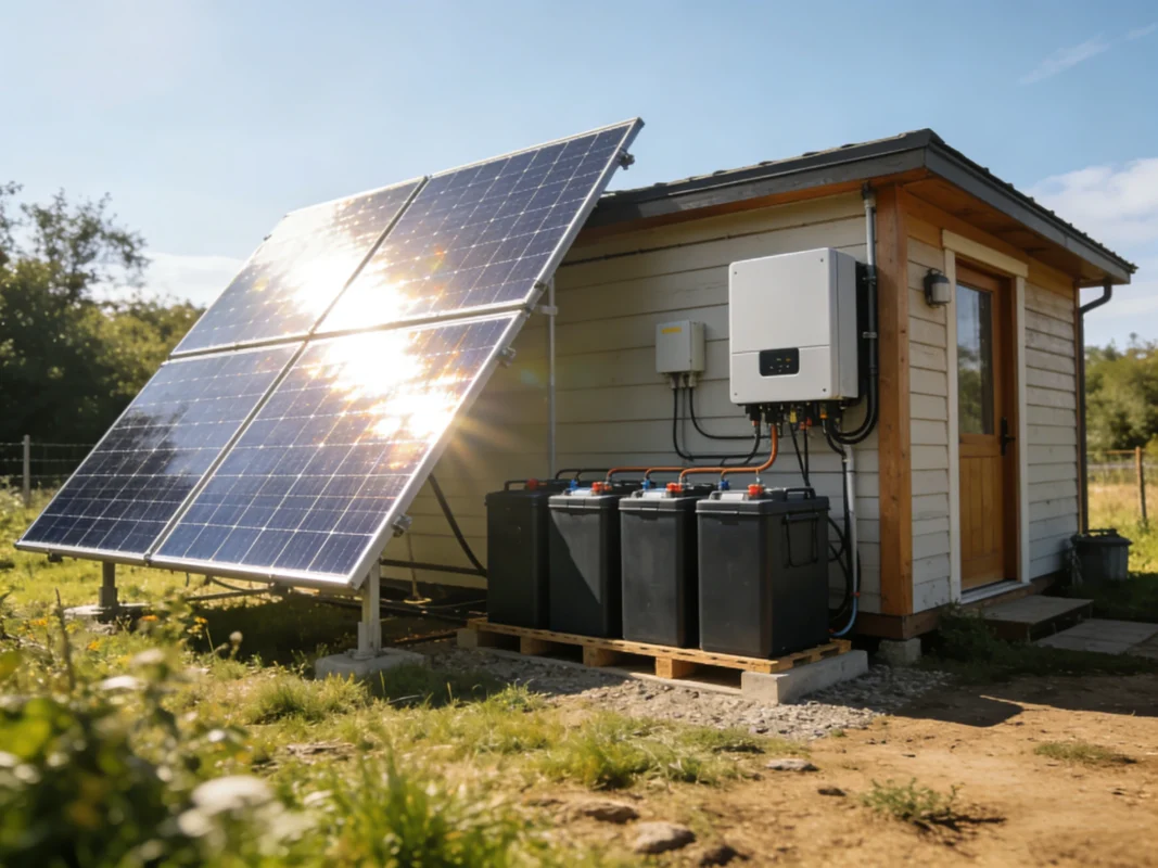 impianto fotovoltaico off grid con accumulo