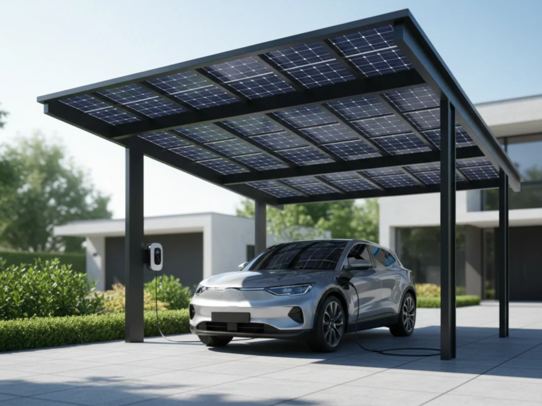 tettoia fotovoltaica