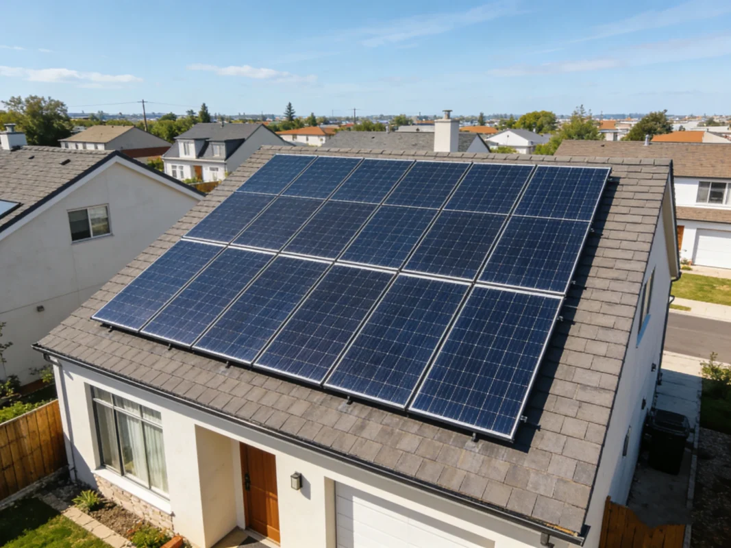 pannelli fotovoltaici su tetto