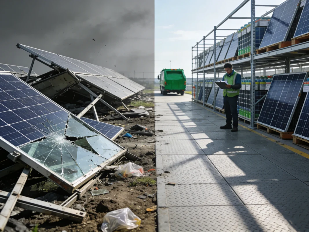 come smaltire pannelli fotovoltaici