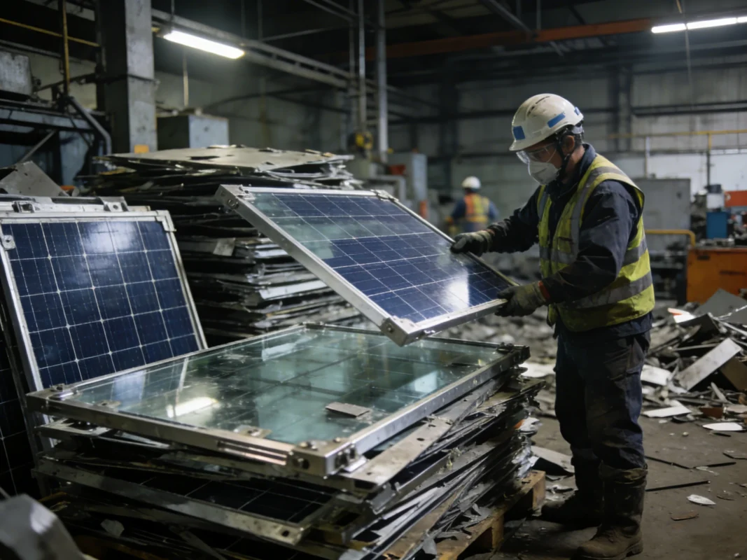 smaltimento pannelli fotovoltaici problemi