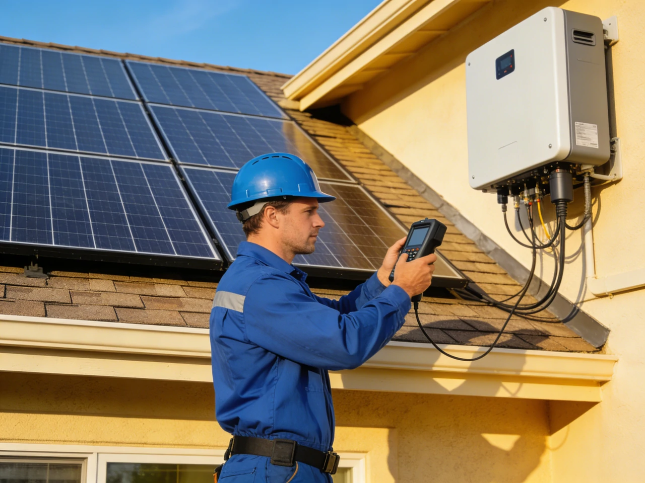 inverter ibrido uscita trifase