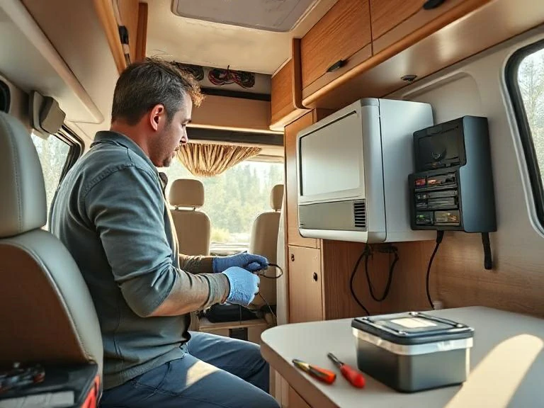 how to install a power inverter in an rv