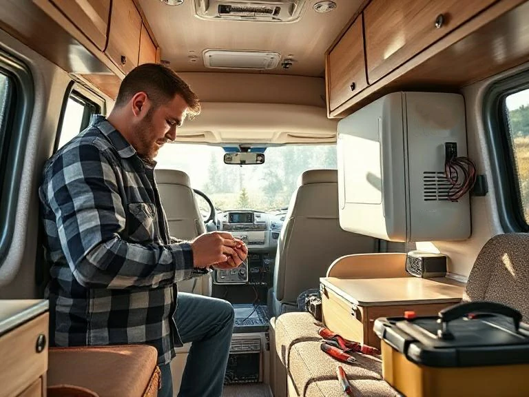 rv inverter install