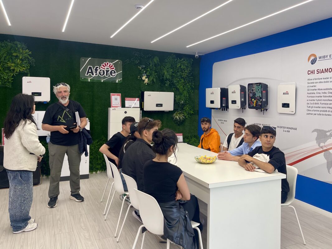 Afore Italy had the pleasure of hosting a group of Erasmus+ students from Turkey