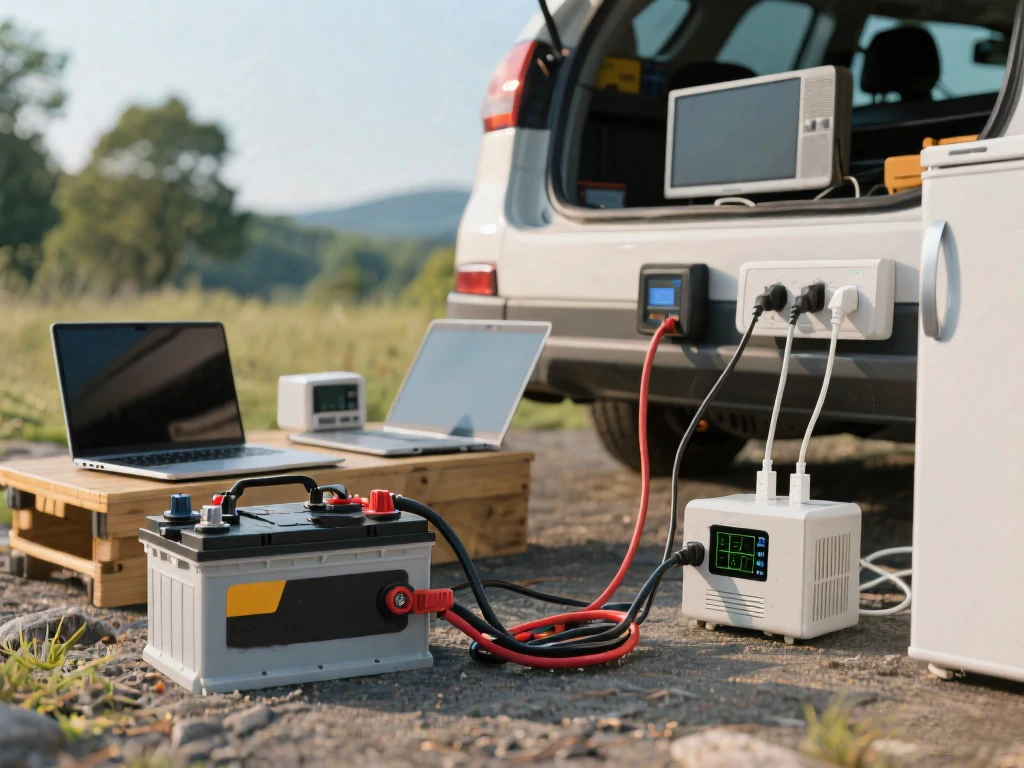 convertisseur de batterie de voiture