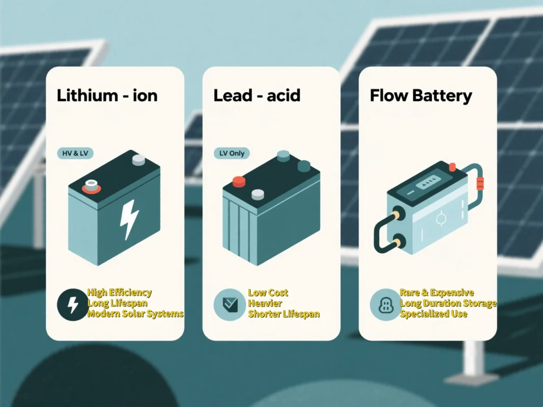 HV Battery Guide for Solar Energy: High Voltage vs. Low Voltage Explained