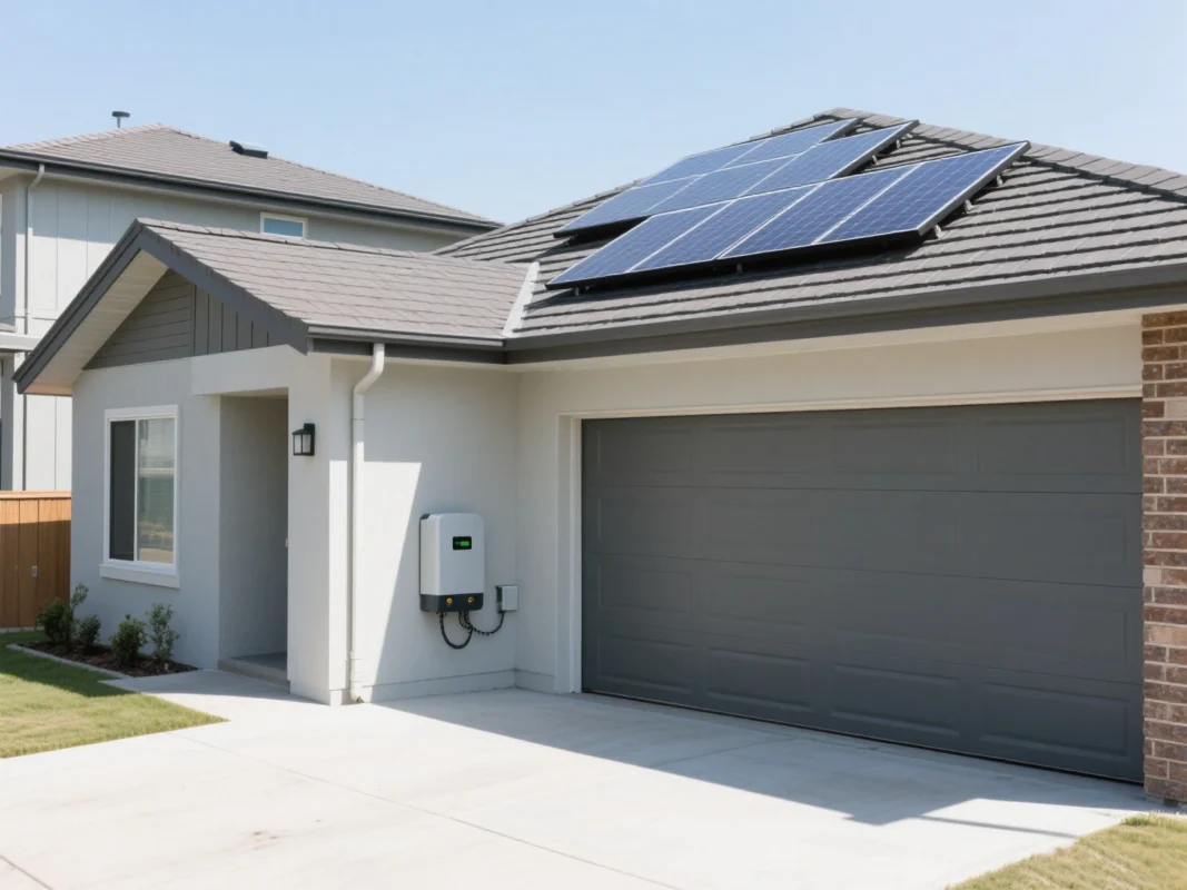 solar inverter placement
