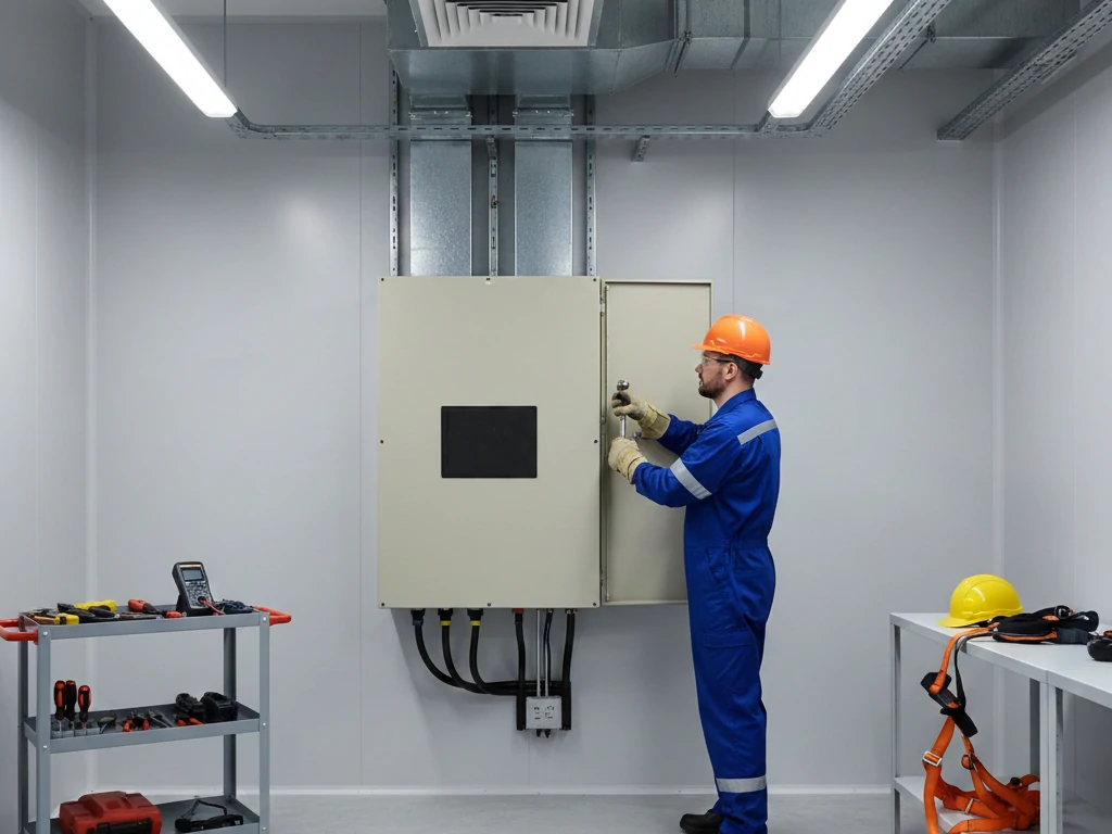 Système photovoltaïque commercial de 50 kW