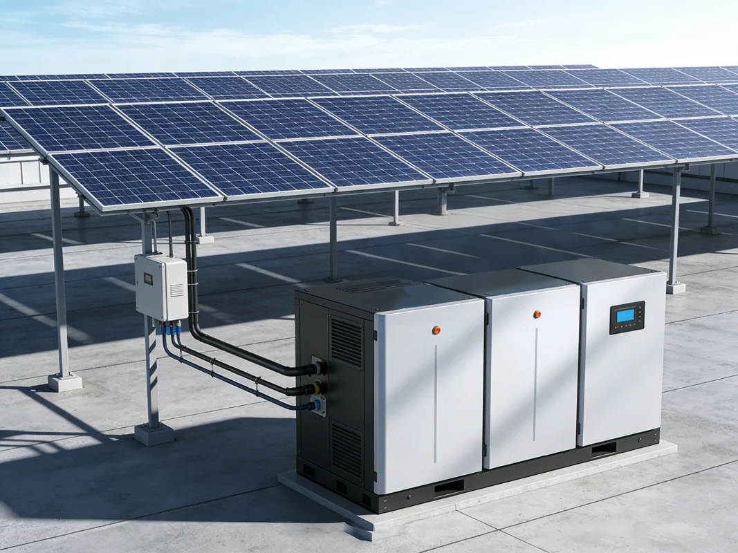 DC-gekoppelte Solarspeicher