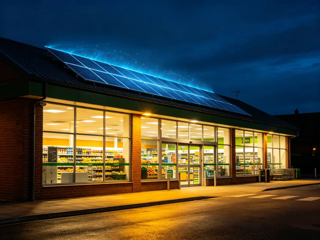 Solar für Supermärkte: Energiekosten schnell senken