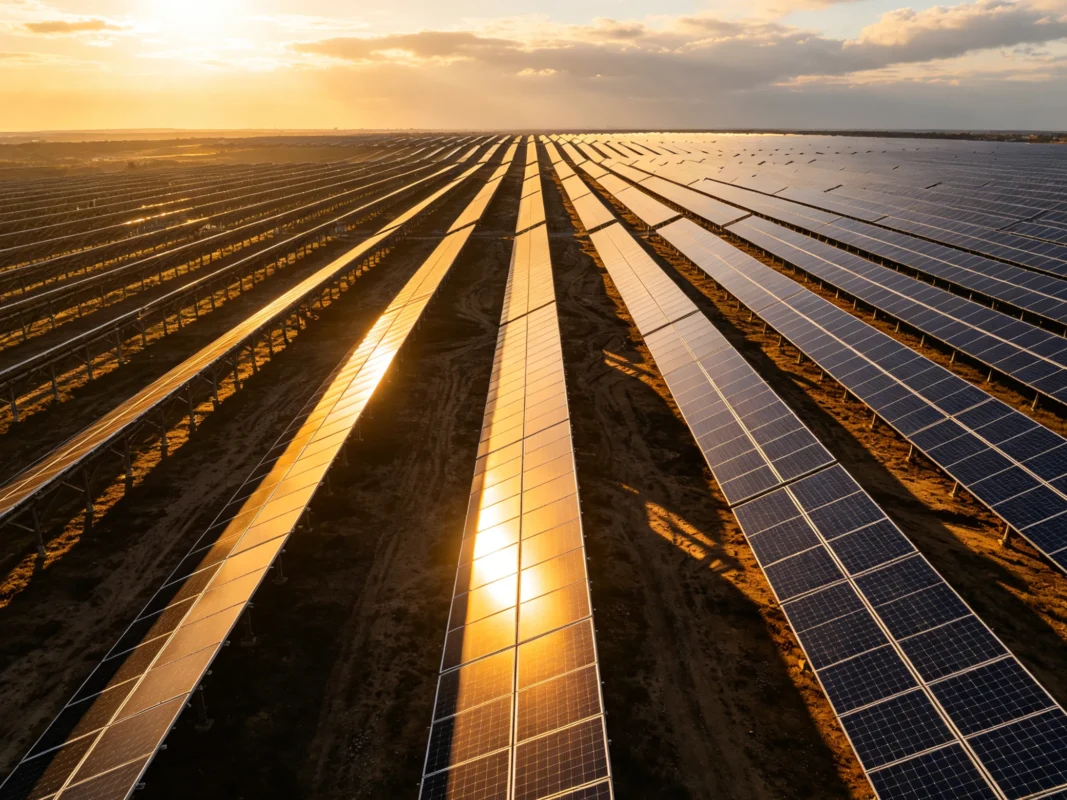 industrial bifacial arrays