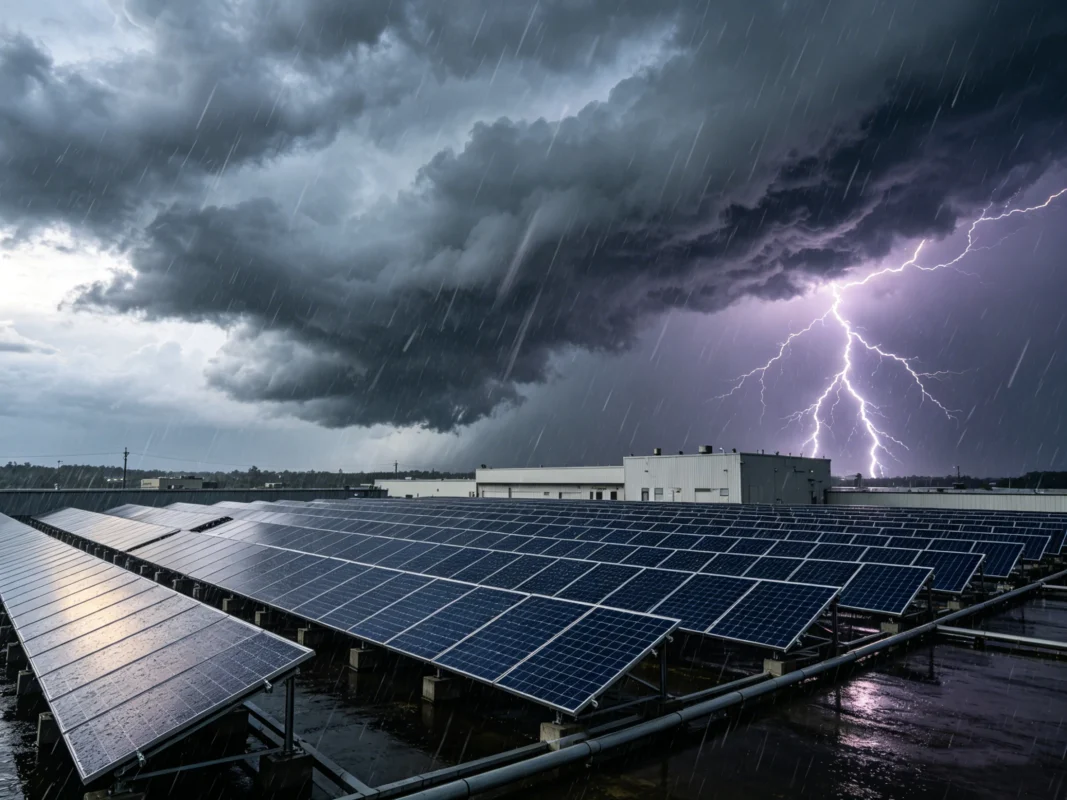 protecting PV from lightning